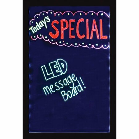 HILLMAN Plastic Indoor and Outdoor LED Message Board, 2PK 90000
